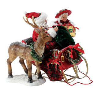 Department 56 Possible Dreams: Filling the Sleigh Figurine sparkle-castle