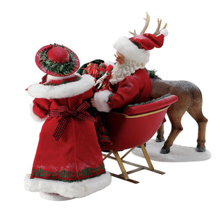 Department 56 Possible Dreams: Filling the Sleigh Figurine sparkle-castle