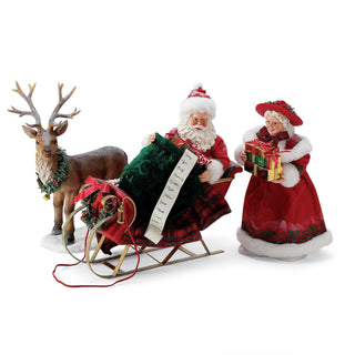 Department 56 Possible Dreams: Filling the Sleigh Figurine sparkle-castle