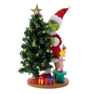 Department 56 Possible Dreams Grinch: Fixing the Light Figurine sparkle-castle