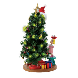 Department 56 Possible Dreams Grinch: Fixing the Light Figurine sparkle-castle