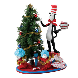 Department 56 Possible Dreams Cat In The Hat: Thing 1 and Thing 2 Figurine sparkle-castle
