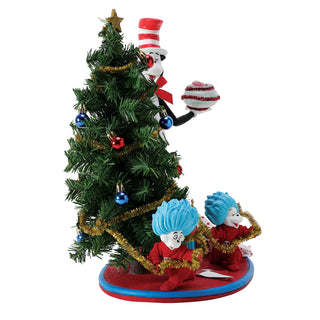 Department 56 Possible Dreams Cat In The Hat: Thing 1 and Thing 2 Figurine sparkle-castle
