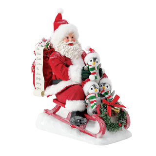 Department 56 Possible Dreams: Penguining to Look Like Xmas Figurine sparkle-castle