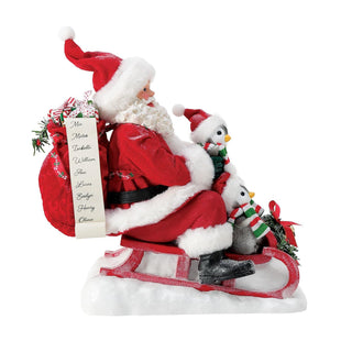Department 56 Possible Dreams: Penguining to Look Like Xmas Figurine sparkle-castle