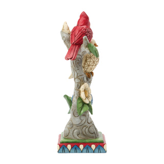 Jim Shore Heartwood Creek: Patriotic Birds On Tree Branches Figurine sparkle-castle