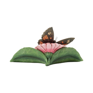 Jim Shore Heartwood Creek: Painted Lady Butterfly Mini Figurine sparkle-castle