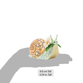 Jim Shore Heartwood Creek: Snail With Daisy Figurine sparkle-castle