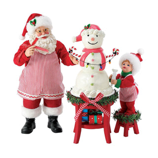 Department 56 Possible Dreams: Santa Bake Off Figurine sparkle-castle