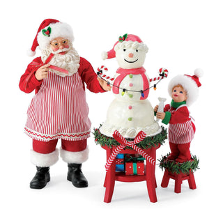 Department 56 Possible Dreams: Santa Bake Off Figurine sparkle-castle