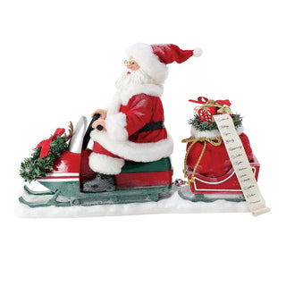 Department 56 Possible Dreams: Santa Mobile Figurine sparkle-castle