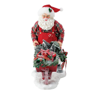 Department 56 Possible Dreams: Holiday Greenery Figurine sparkle-castle