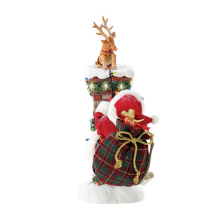 Department 56 Possible Dreams: Up the Chimney Figurine sparkle-castle