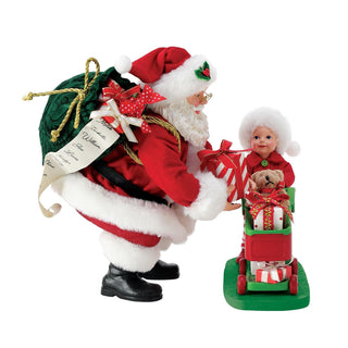 Department 56 Possible Dreams: Little Shopper Figurine sparkle-castle