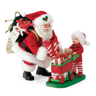 Department 56 Possible Dreams: Little Shopper Figurine sparkle-castle
