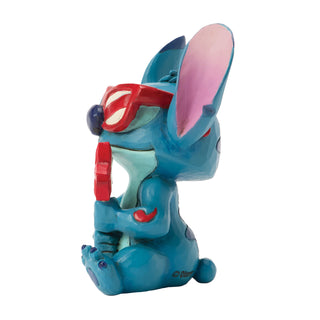 Jim Shore Disney Traditions: Patriotic Stitch Miniature Figurine sparkle-castle