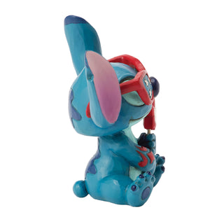 Jim Shore Disney Traditions: Patriotic Stitch Miniature Figurine sparkle-castle