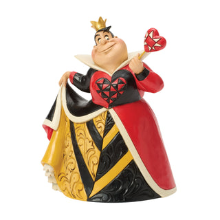 Jim Shore Disney Traditions: Queen of Hearts Figurine sparkle-castle