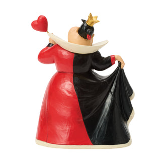 Jim Shore Disney Traditions: Queen of Hearts Figurine sparkle-castle