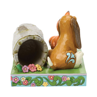 Jim Shore Disney Traditions: Tod and Copper Playing Figurine sparkle-castle