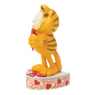 Jim Shore Garfield: Garfield with Heart Garland Figurine