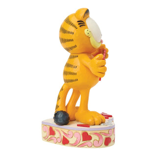 Jim Shore Garfield: Garfield with Heart Garland Figurine