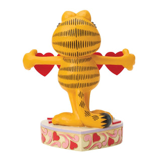 Jim Shore Garfield: Garfield with Heart Garland Figurine