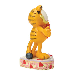 Jim Shore Garfield: Garfield with Heart Garland Figurine