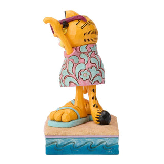 Jim Shore Garfield: Garfield Hawaiian Shirt Figurine
