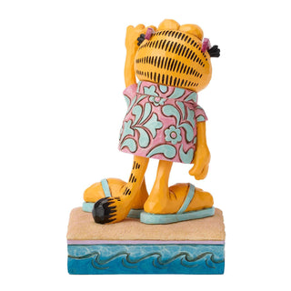 Jim Shore Garfield: Garfield Hawaiian Shirt Figurine