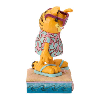 Jim Shore Garfield: Garfield Hawaiian Shirt Figurine