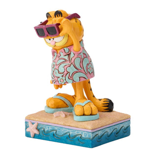 Jim Shore Garfield: Garfield Hawaiian Shirt Figurine