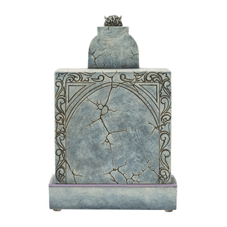 Jim Shore Disney Traditions: Haunted Mansion Gravestone With Caretaker Diorama Figurine sparkle-castle