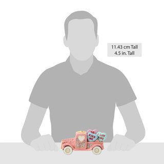 Jim Shore Sweethearts: Sweetheart Truck Figurine sparkle-castle
