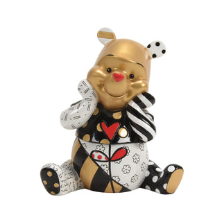 Disney Britto: Midas Winnie The Pooh Figurine sparkle-castle