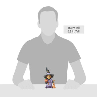 Jim Shore Heartwood Creek: Young Witch with Broom Figurine sparkle-castle