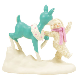 Snowbabies Retro Collection: This Way to Santa Figurine sparkle-castle
