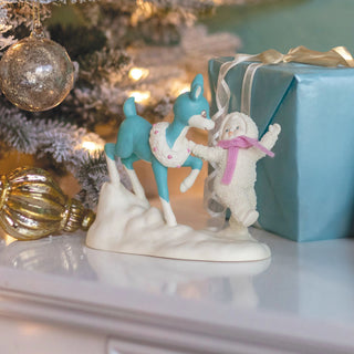 Snowbabies Retro Collection: This Way to Santa Figurine sparkle-castle
