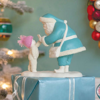 Snowbabies Retro Collection: Hand Delivery Figurine sparkle-castle