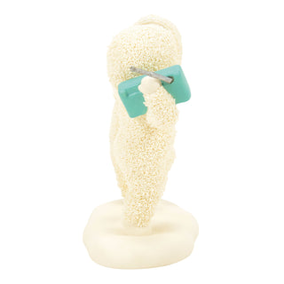 Snowbabies Retro Collection: Rockin' Around the Holiday Figurine sparkle-castle