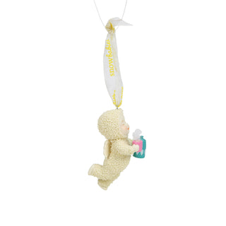 Snowbabies Classic Collection: Ahhh, Coffee! Hanging Ornament sparkle-castle