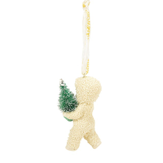 Snowbabies Retro Collection: Jolly Jadeite Hanging Ornament sparkle-castle