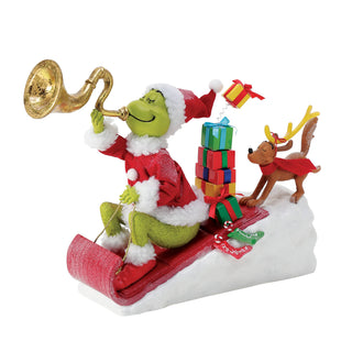 Department 56 Possible Dreams Grinch: Here Comes the Grinch Figurine sparkle-castle