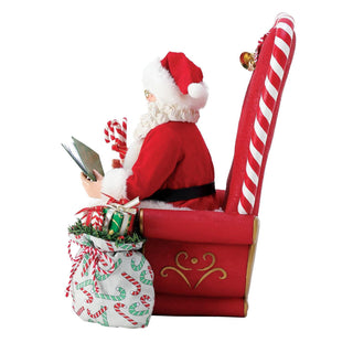 Department 56 Possible Dreams: Santa at the Mall Figurine sparkle-castle