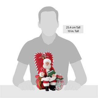Department 56 Possible Dreams: Santa at the Mall Figurine sparkle-castle