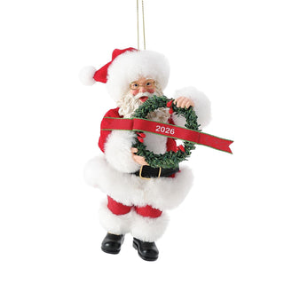 Department 56 Possible Dreams: 2026 Wreath Hanging Ornament Limited Edition sparkle-castle