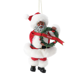 Department 56 Possible Dreams: 2026 Wreath African American Hanging Ornament Limited Edition sparkle-castle