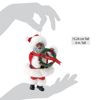 Department 56 Possible Dreams: 2026 Wreath African American Hanging Ornament Limited Edition sparkle-castle