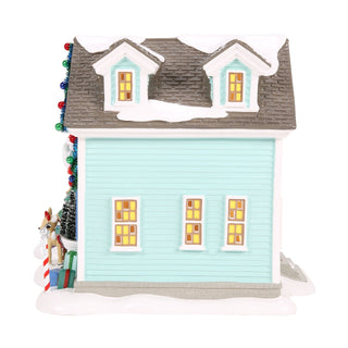 Department 56 Original Snow Village: Rudolph House sparkle-castle