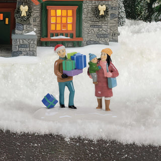 Department 56 Original Snow Village Accessory: Finally Home For The Holidays sparkle-castle